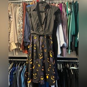 Retro Stage Halloween Swing Dress. Size Medium NWT